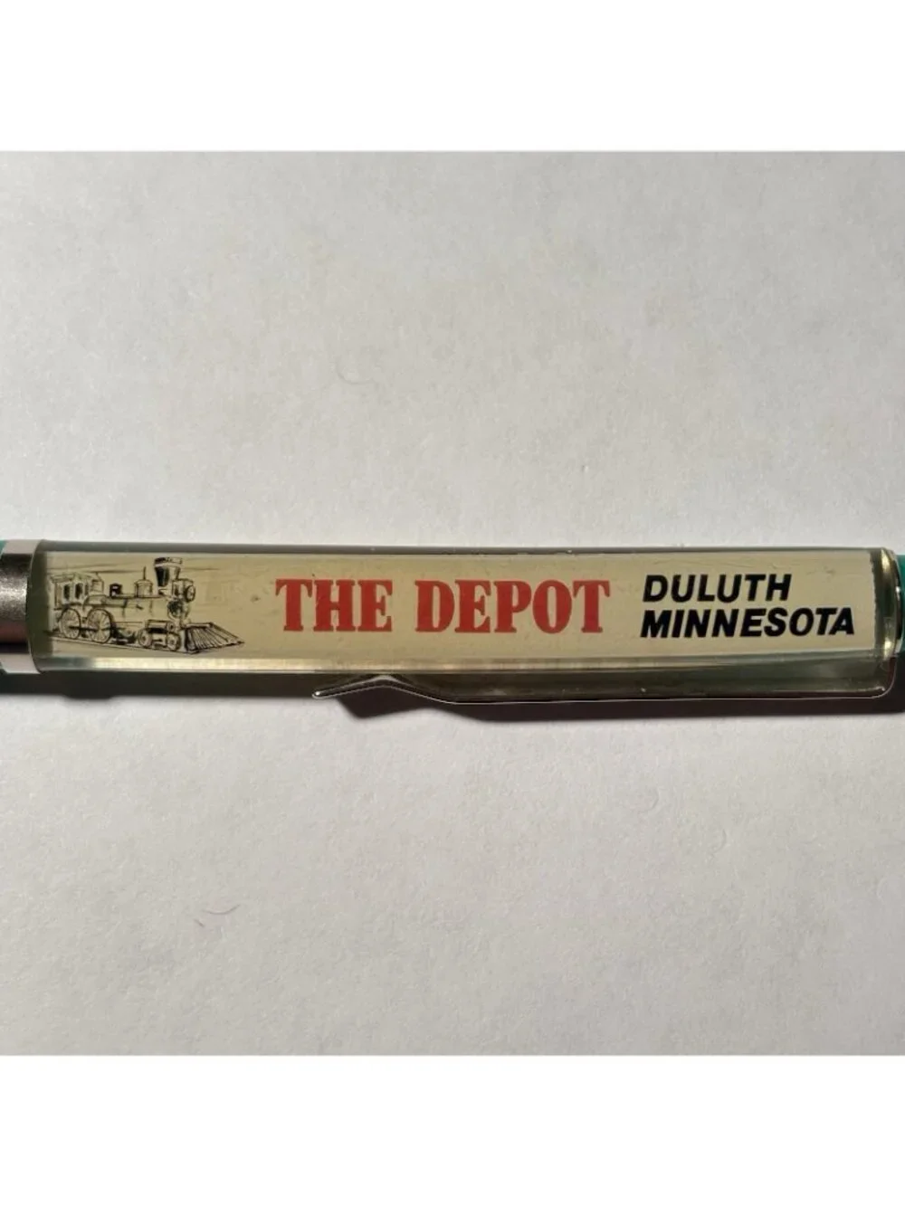 The Depot Duluth Minnesota Floaty Pen Steam Engine Train Moves Station Vintage